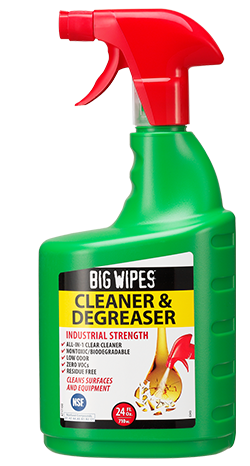 BIG WIPES CLEANER & DEGREASER 5 GALLON - Big Wipes USA