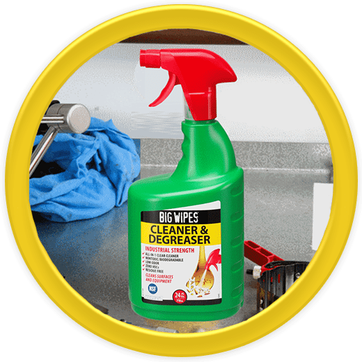 Big Wipes 6003 0060 Industrial Strength Degreaser 1 Gallon (Case of 4)