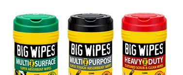 Big Wipes Heavy Duty Antibacterial Textured Cleaning Wipes 80pk